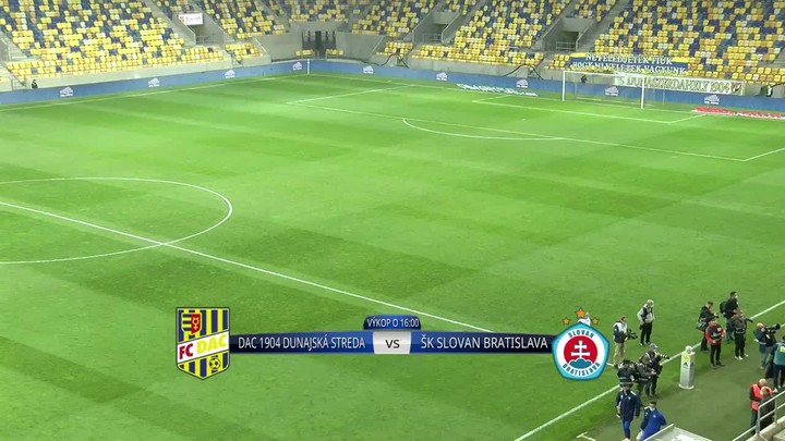 ZOSTRIH: DAC Dunajská Streda - ŠK Slovan 1:1